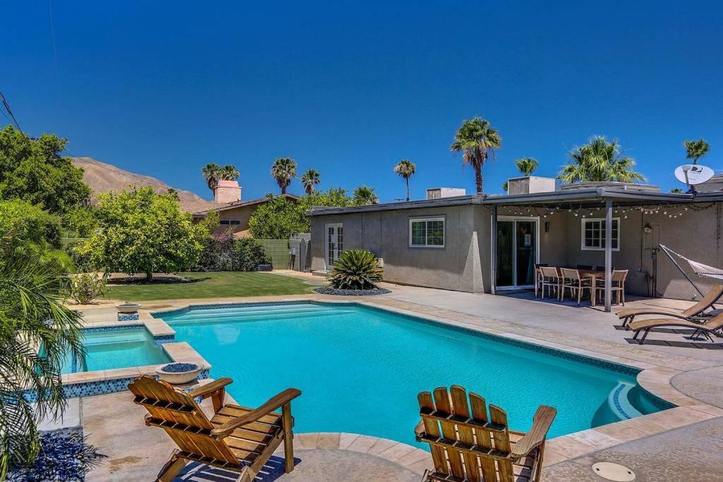 Relax At The 3Br Tranquil Oasis In Palm Springs Villa Exterior photo