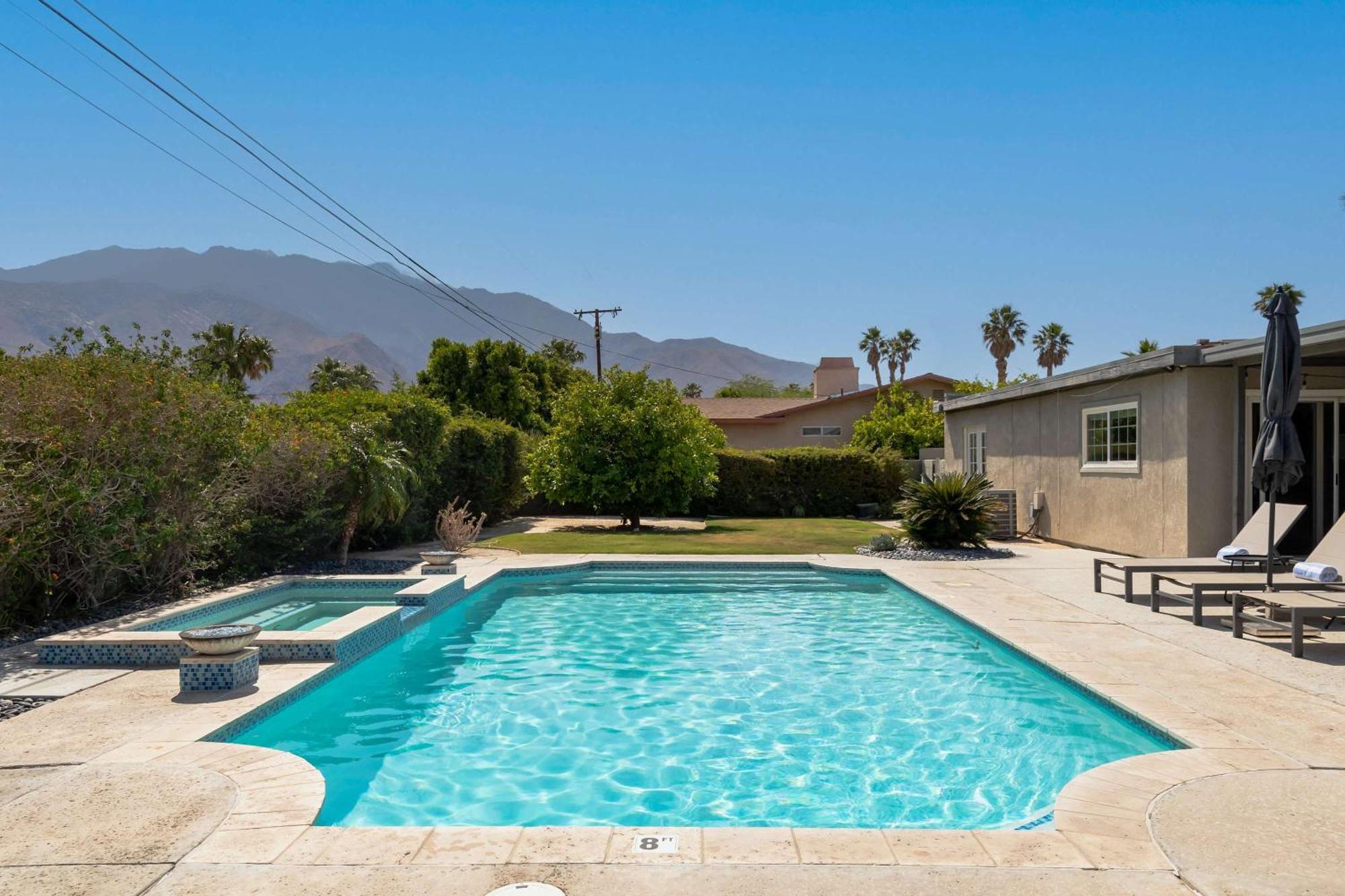 Relax At The 3Br Tranquil Oasis In Palm Springs Villa Exterior photo