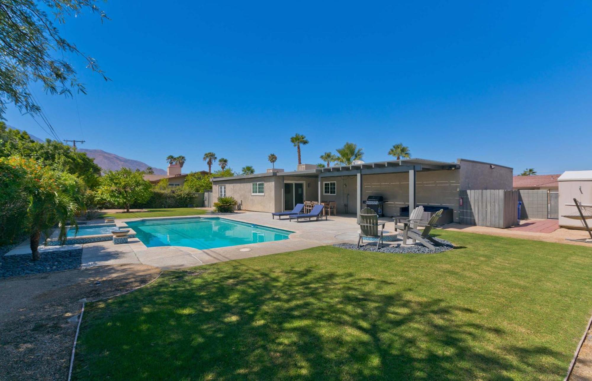 Relax At The 3Br Tranquil Oasis In Palm Springs Villa Exterior photo